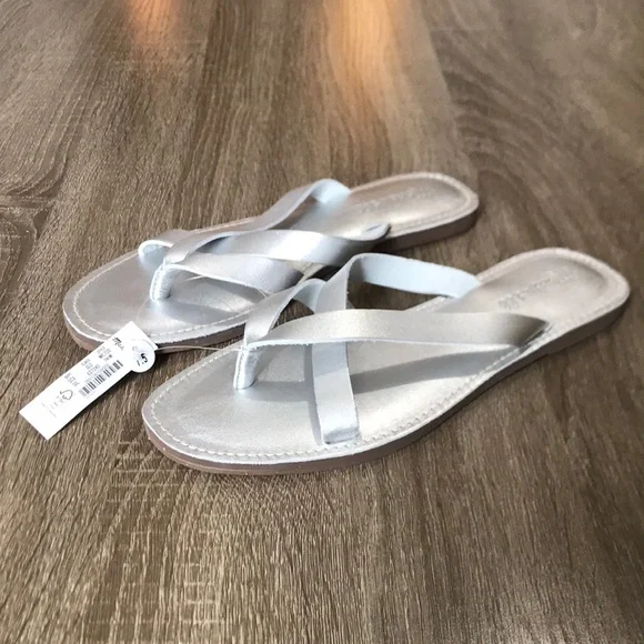 NWT Madewell Boardwalk Thong Sandals - Picture 2 of 10